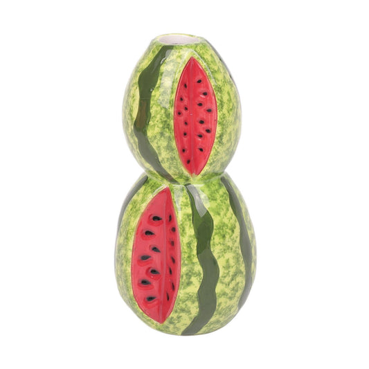18cm Tall Watermelon Shaped Vase Fruit Shape Cut Watermelon Slice Stacked Fruit